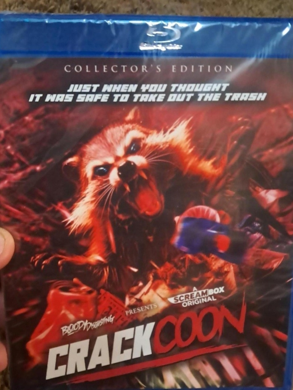 CrackCoon Collector's Edition Blu-ray - Red Artwork